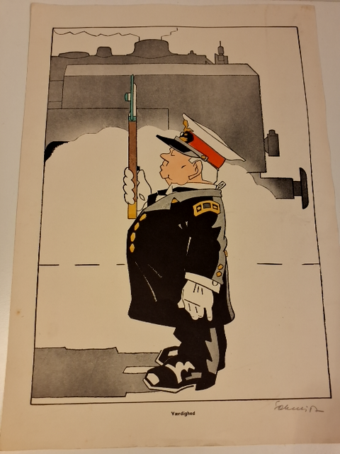 Håndlavet farvetryk fra 1947?